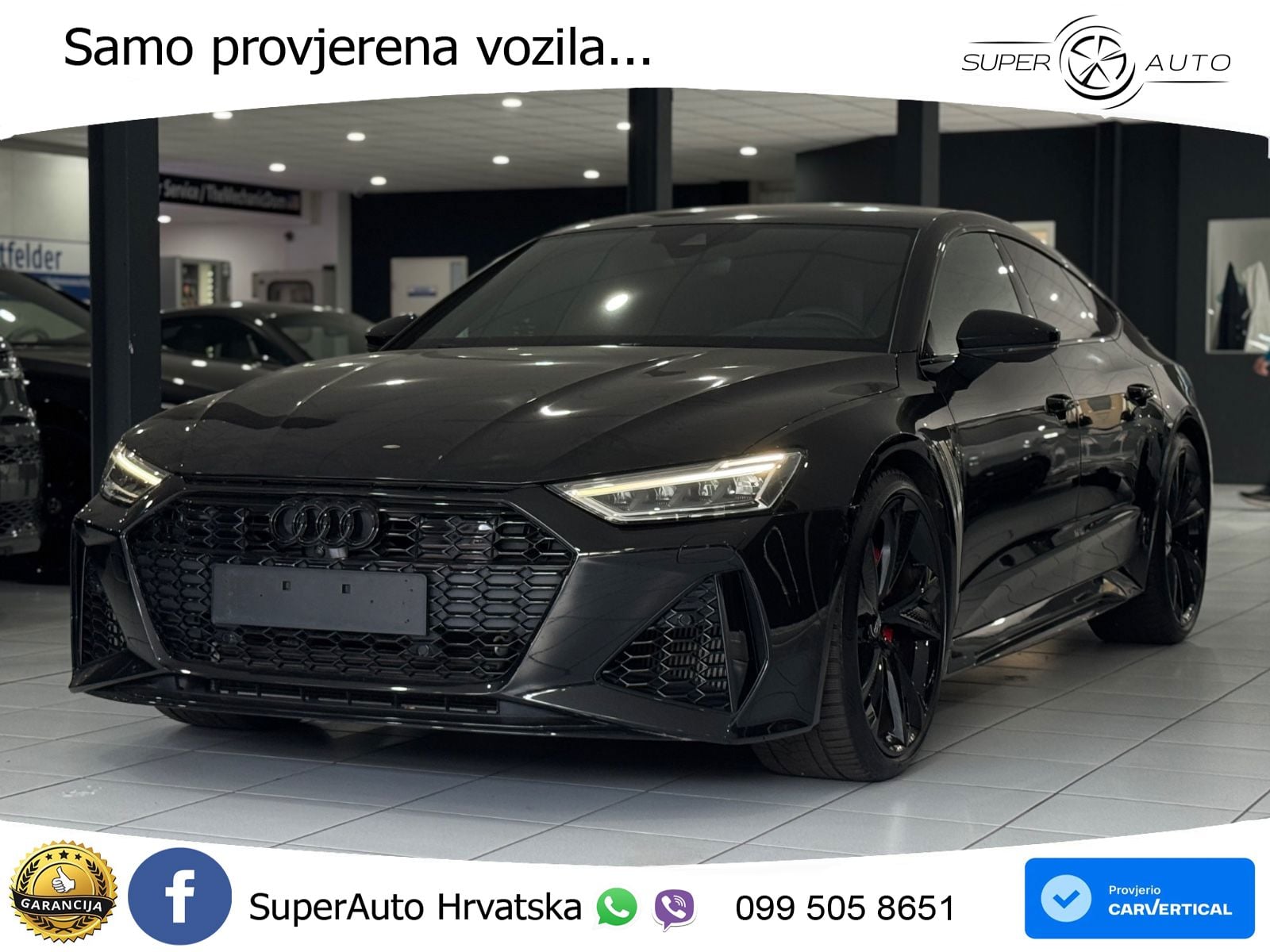 Audi RS7 4.0 TFSI V8 (600 KS) quattro tiptronic