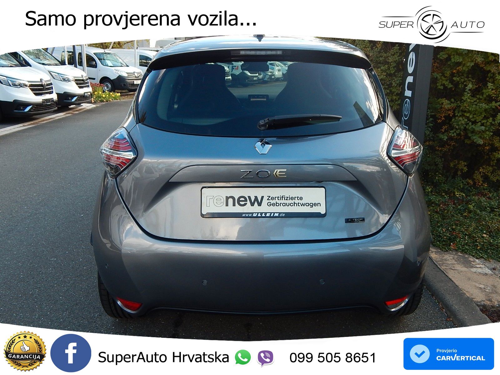 Renault Zoe 52 kWh (135 KS) Electric Iconic