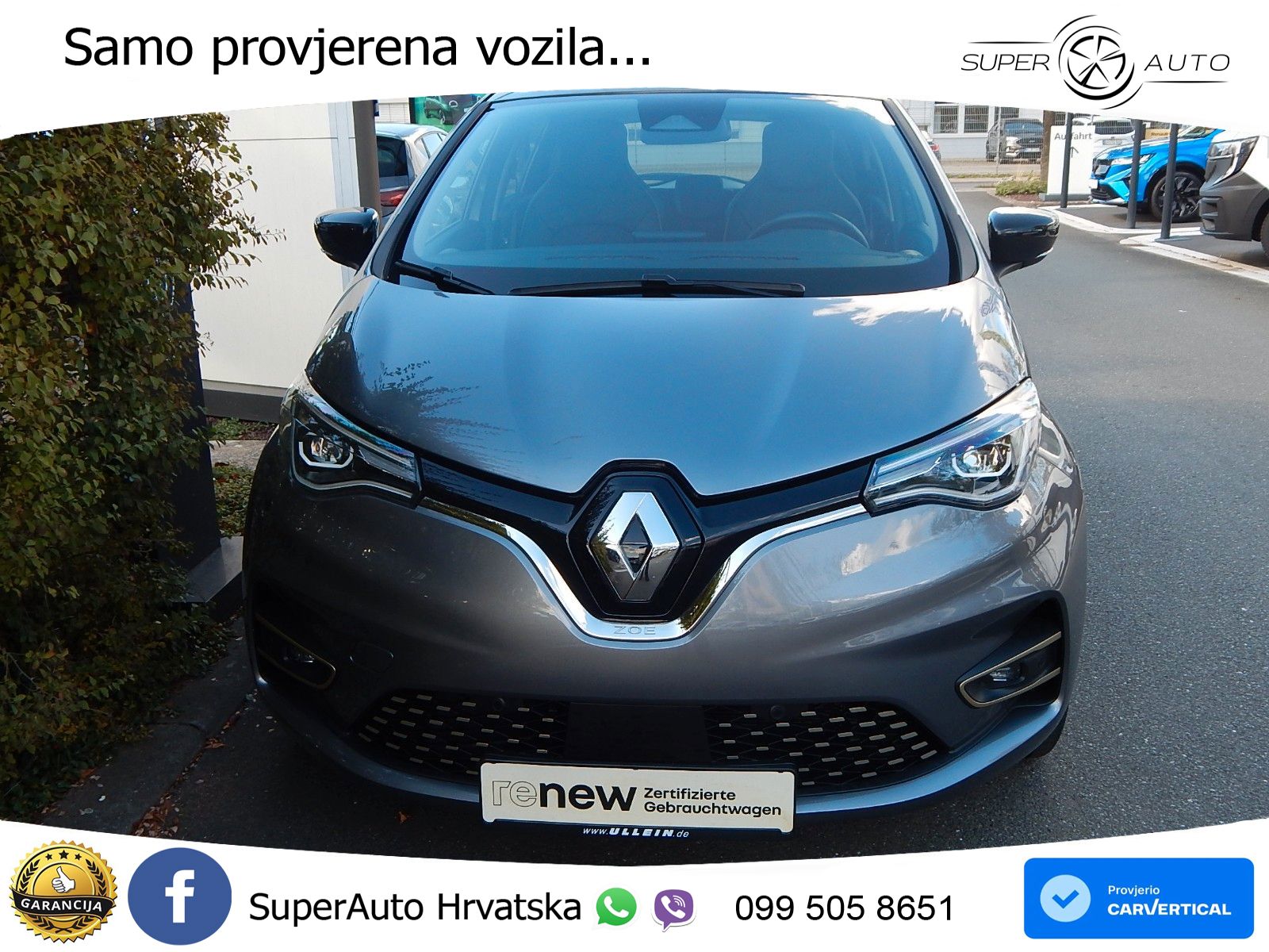 Renault Zoe 52 kWh (135 KS) Electric Iconic