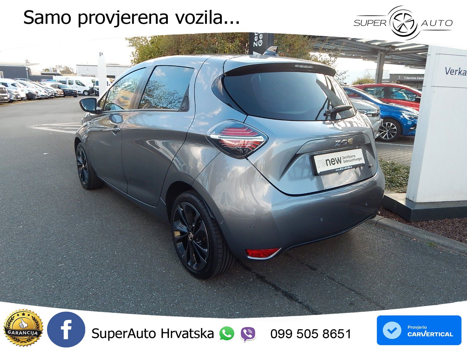 Renault Zoe 52 kWh (135 KS) Electric Iconic