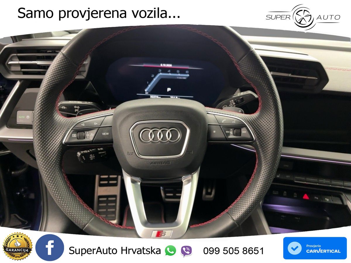 Audi A3 35 TDI (150 KS) S tronic S line LED+GR SJED+ACC