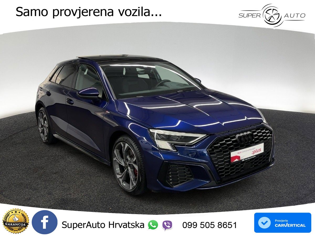 Audi A3 35 TDI (150 KS) S tronic S line LED+GR SJED+ACC