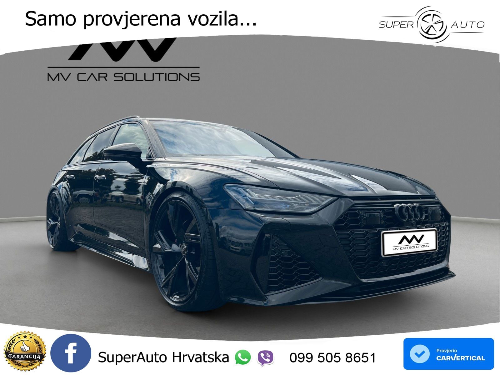 Audi RS6 Avant 4.0 TFSI V8 (600 KS) quattro Tiptronic LED+GR SJED+ACC