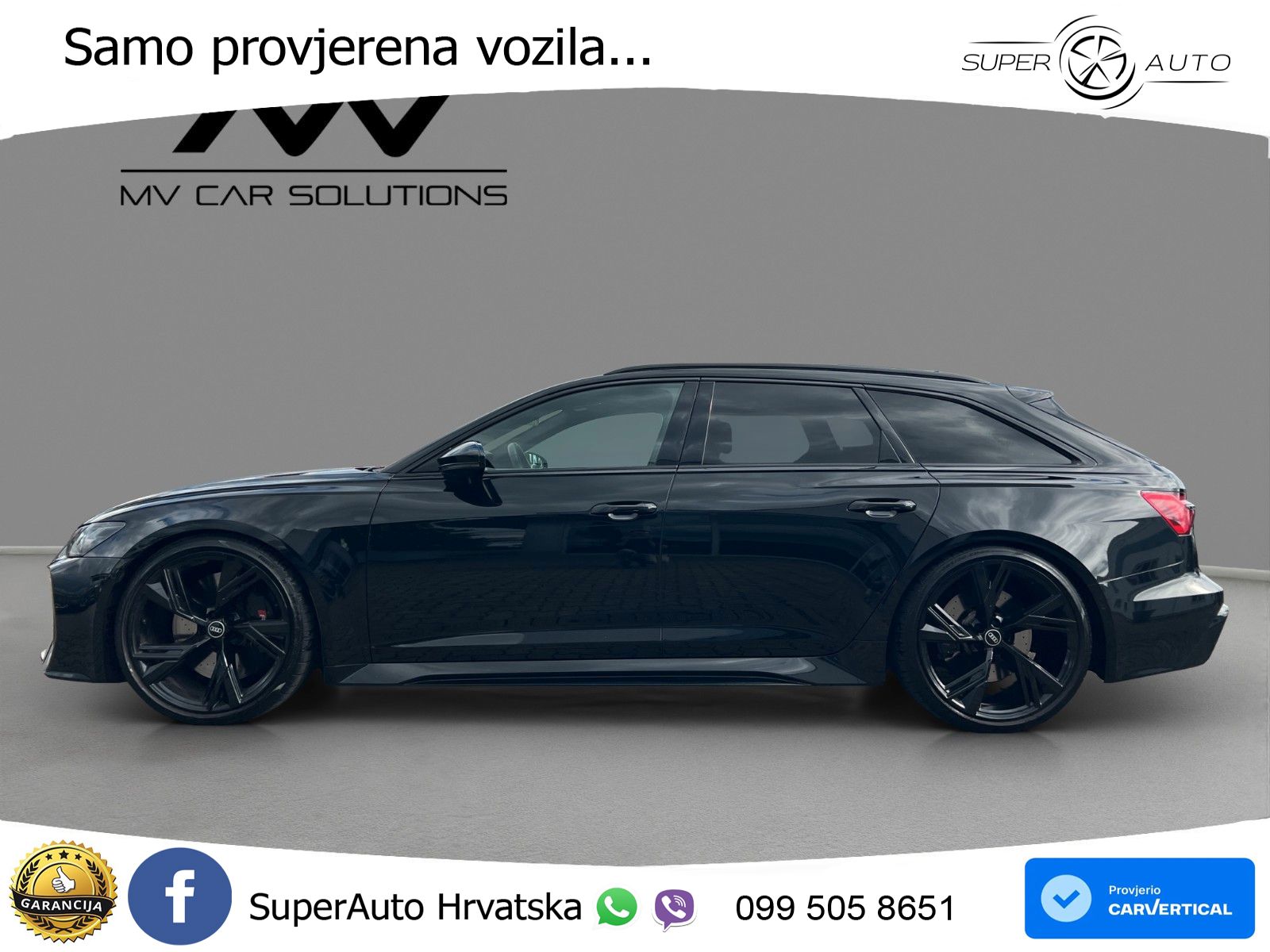 Audi RS6 Avant 4.0 TFSI V8 (600 KS) quattro Tiptronic LED+GR SJED+ACC