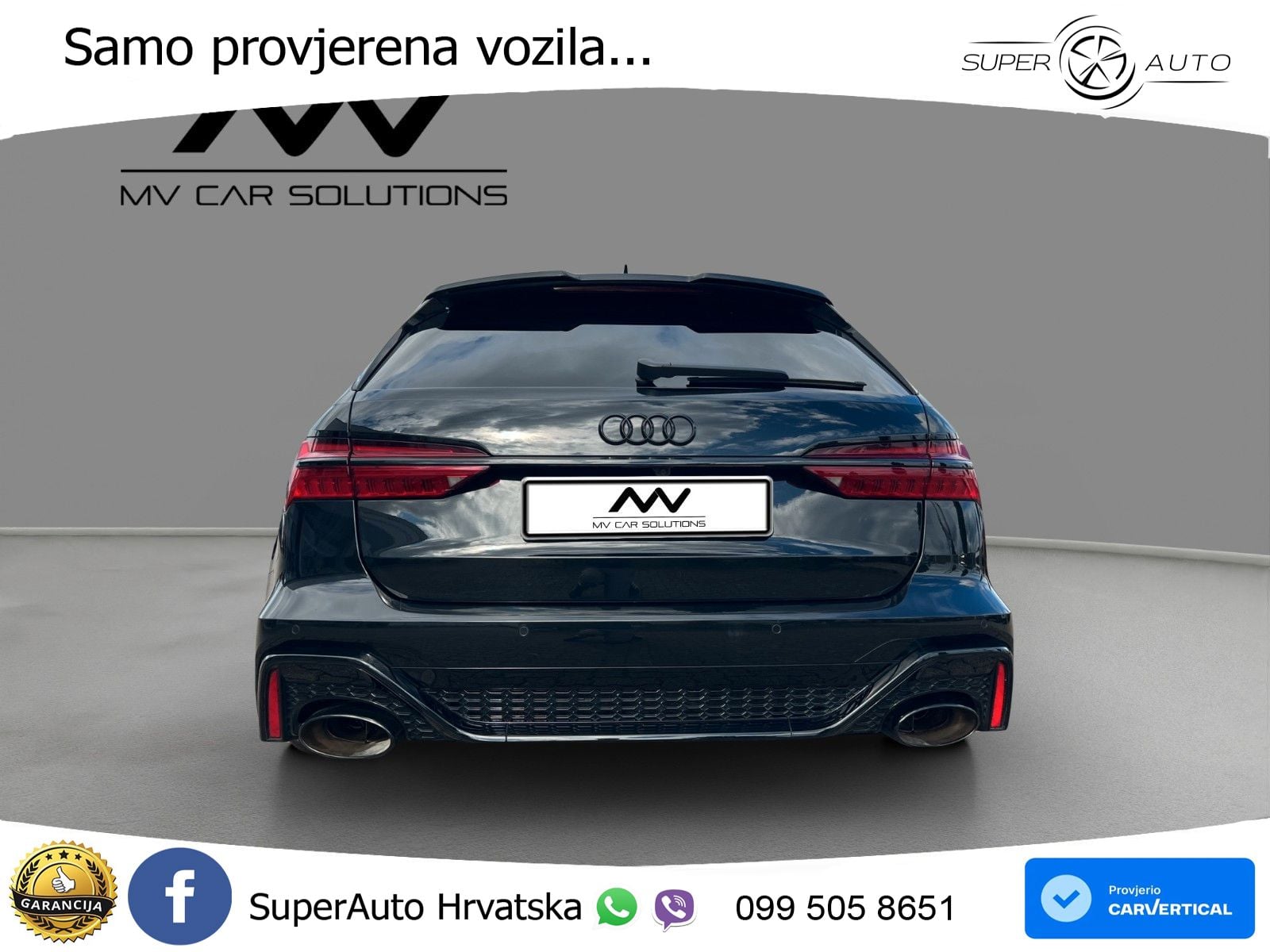 Audi RS6 Avant 4.0 TFSI V8 (600 KS) quattro Tiptronic LED+GR SJED+ACC