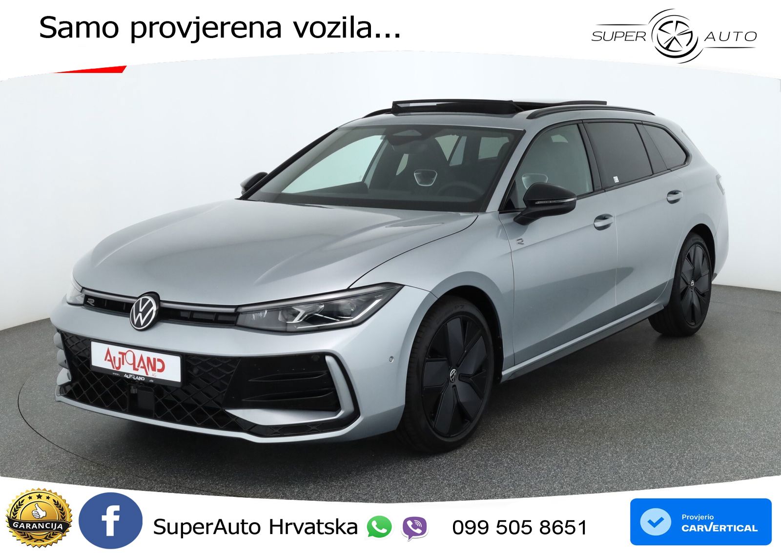 Volkswagen Passat Variant 2.0 TSI (204 KS) DSG R-Line LED+GR SJED+ACC