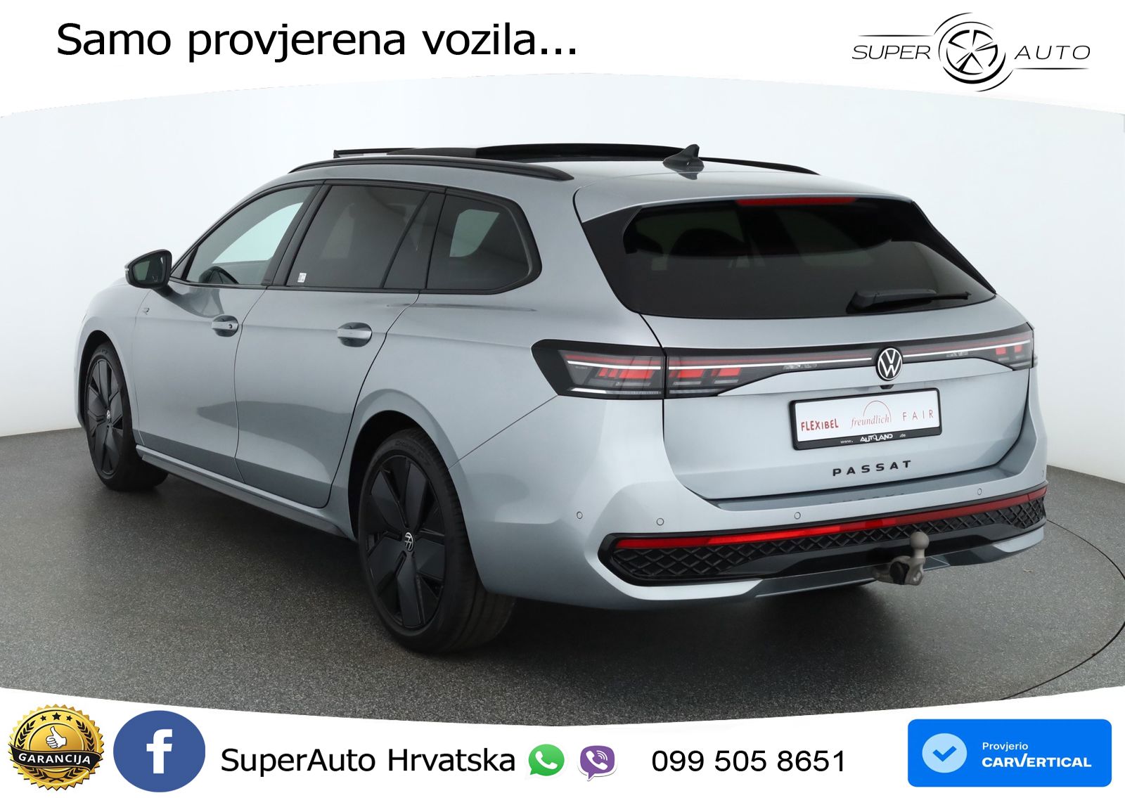 Volkswagen Passat Variant 2.0 TSI (204 KS) DSG R-Line LED+GR SJED+ACC