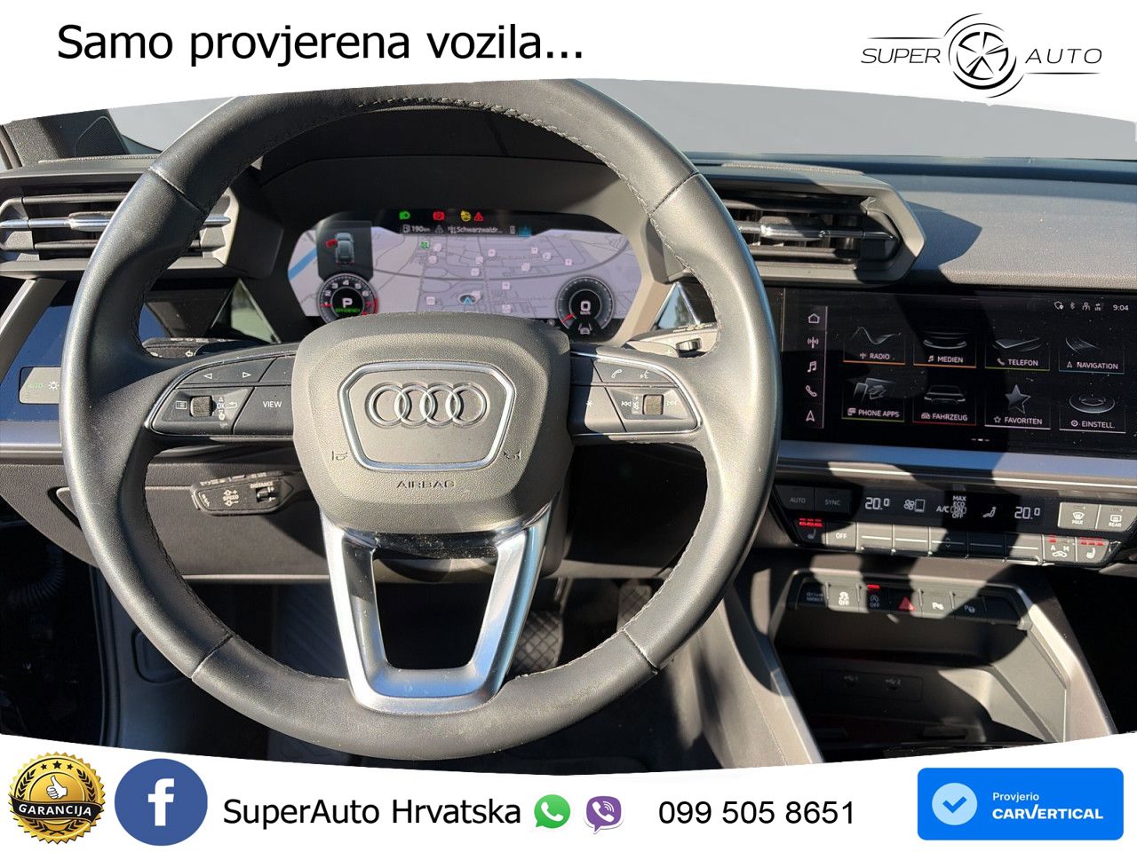 Audi A3 35 TFSI (150 KS) S tronic advanced LED+GR SJED+ACC