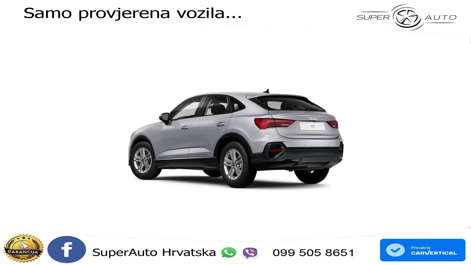Audi Q3 Sportback 35 TDI (150 KS) S tronic LED+GR SJED+ACC