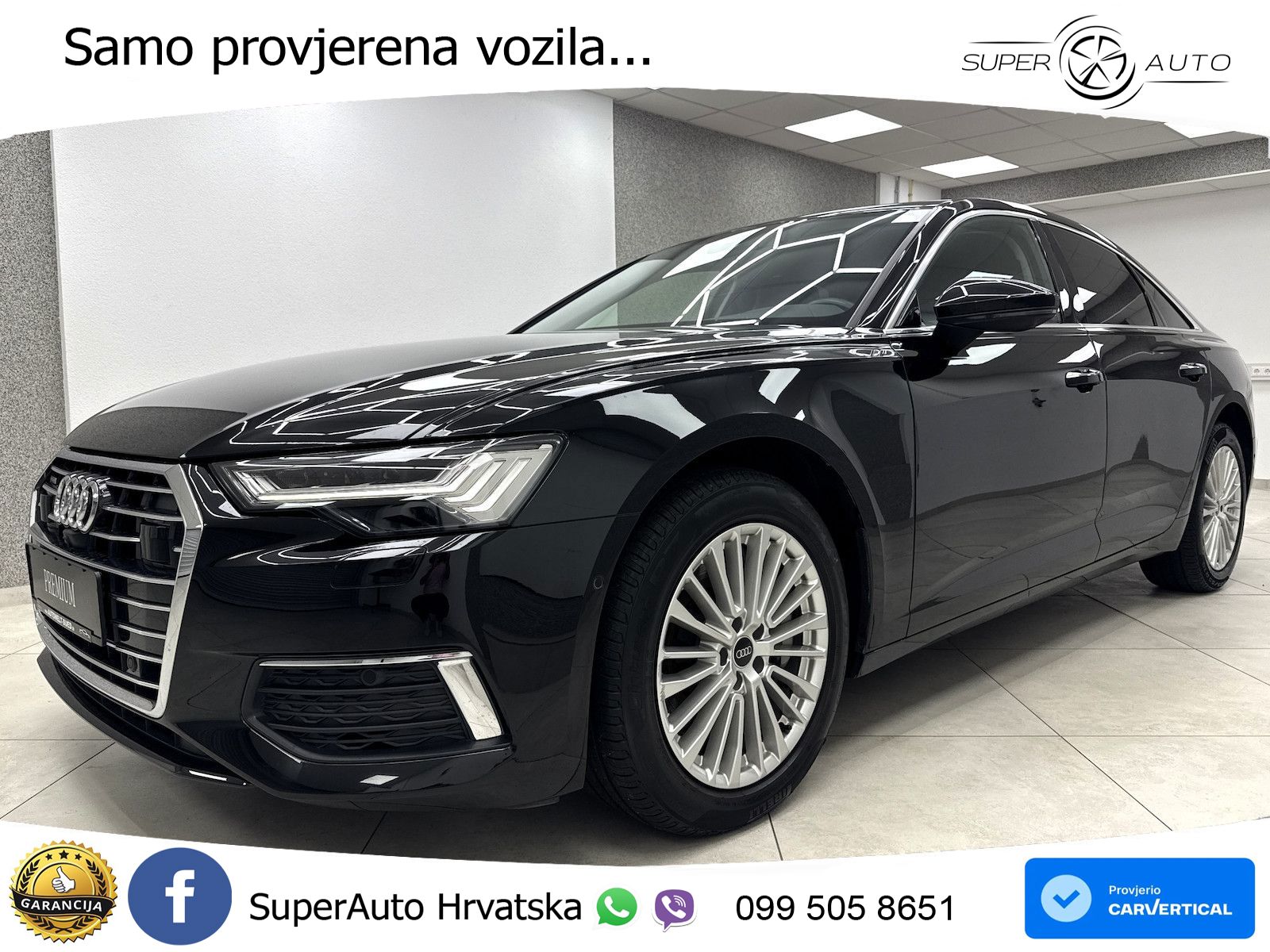 Audi A6 55 TFSI V6 (340 KS) quattro S tronic MATRIX+GR SJED+KAM