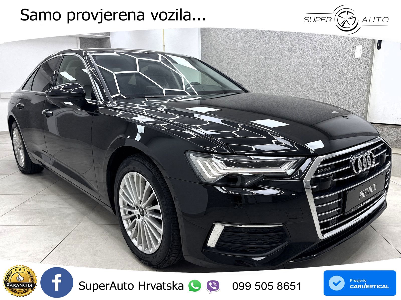 Audi A6 55 TFSI V6 (340 KS) quattro S tronic MATRIX+GR SJED+KAM