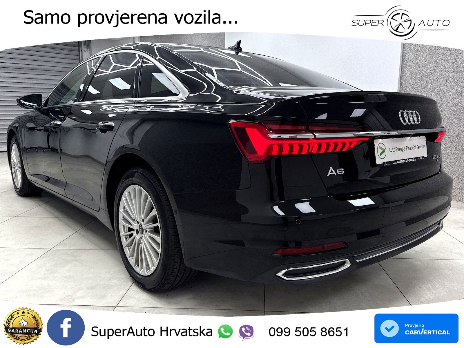 Audi A6 55 TFSI V6 (340 KS) quattro S tronic MATRIX+GR SJED+KAM