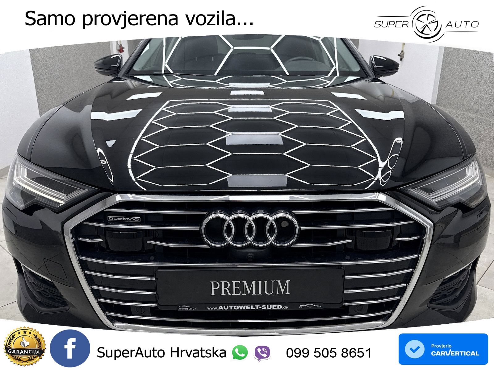 Audi A6 55 TFSI V6 (340 KS) quattro S tronic MATRIX+GR SJED+KAM