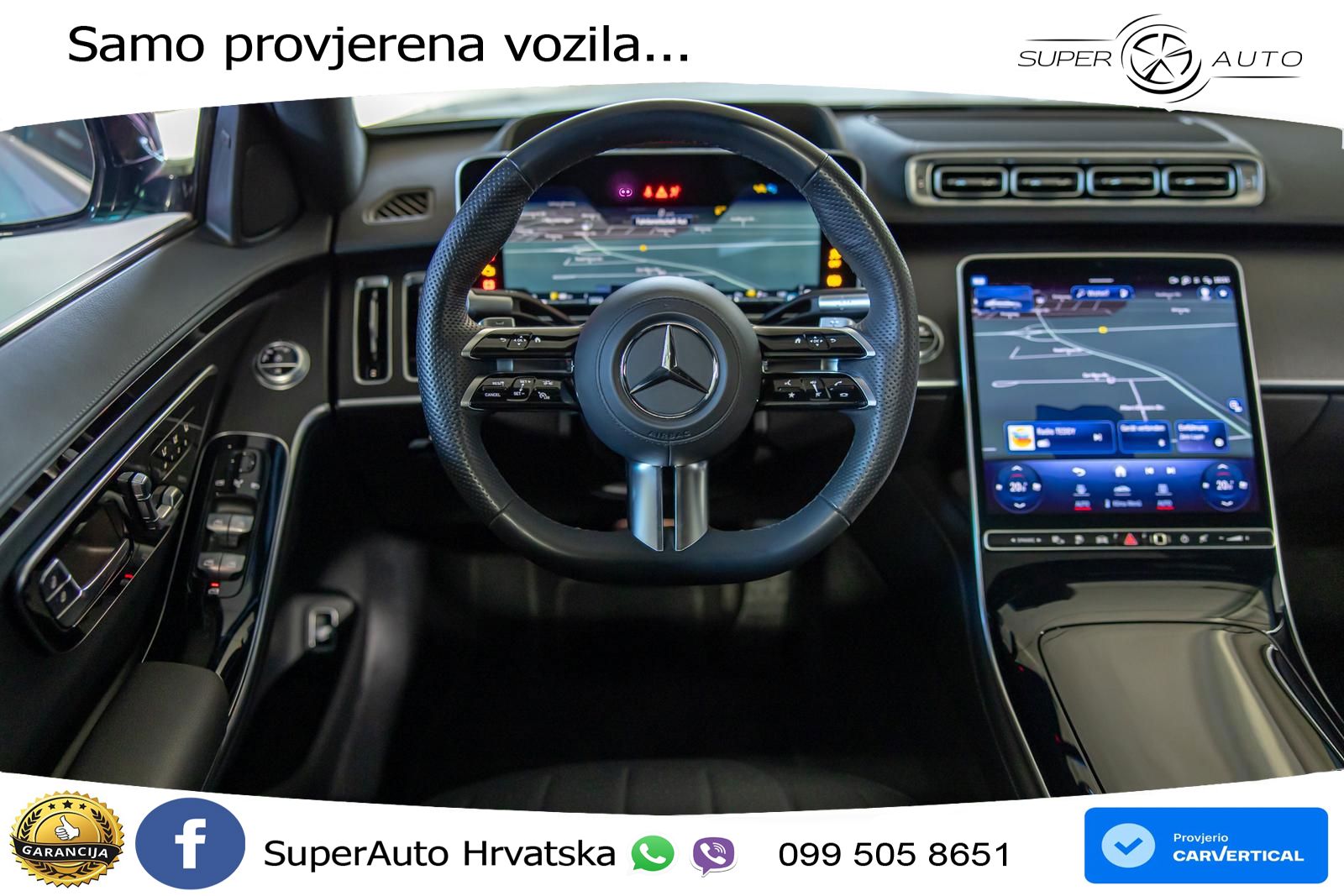 Mercedes S 450e (408 KS) 9G-TRONIC AMG LED+GR SJED+ACC