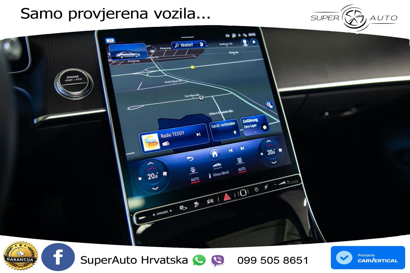 Mercedes S 450e (408 KS) 9G-TRONIC AMG LED+GR SJED+ACC