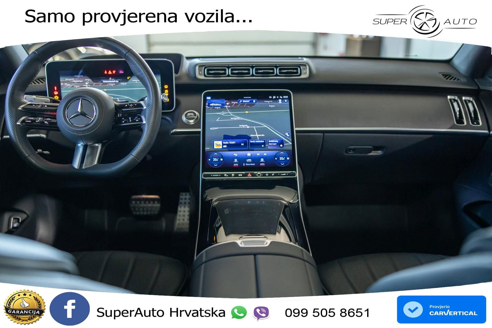 Mercedes S 450e (408 KS) 9G-TRONIC AMG LED+GR SJED+ACC