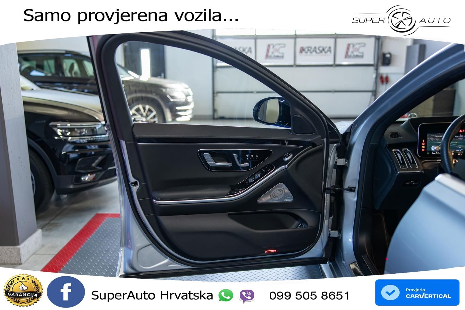 Mercedes S 450e (408 KS) 9G-TRONIC AMG LED+GR SJED+ACC