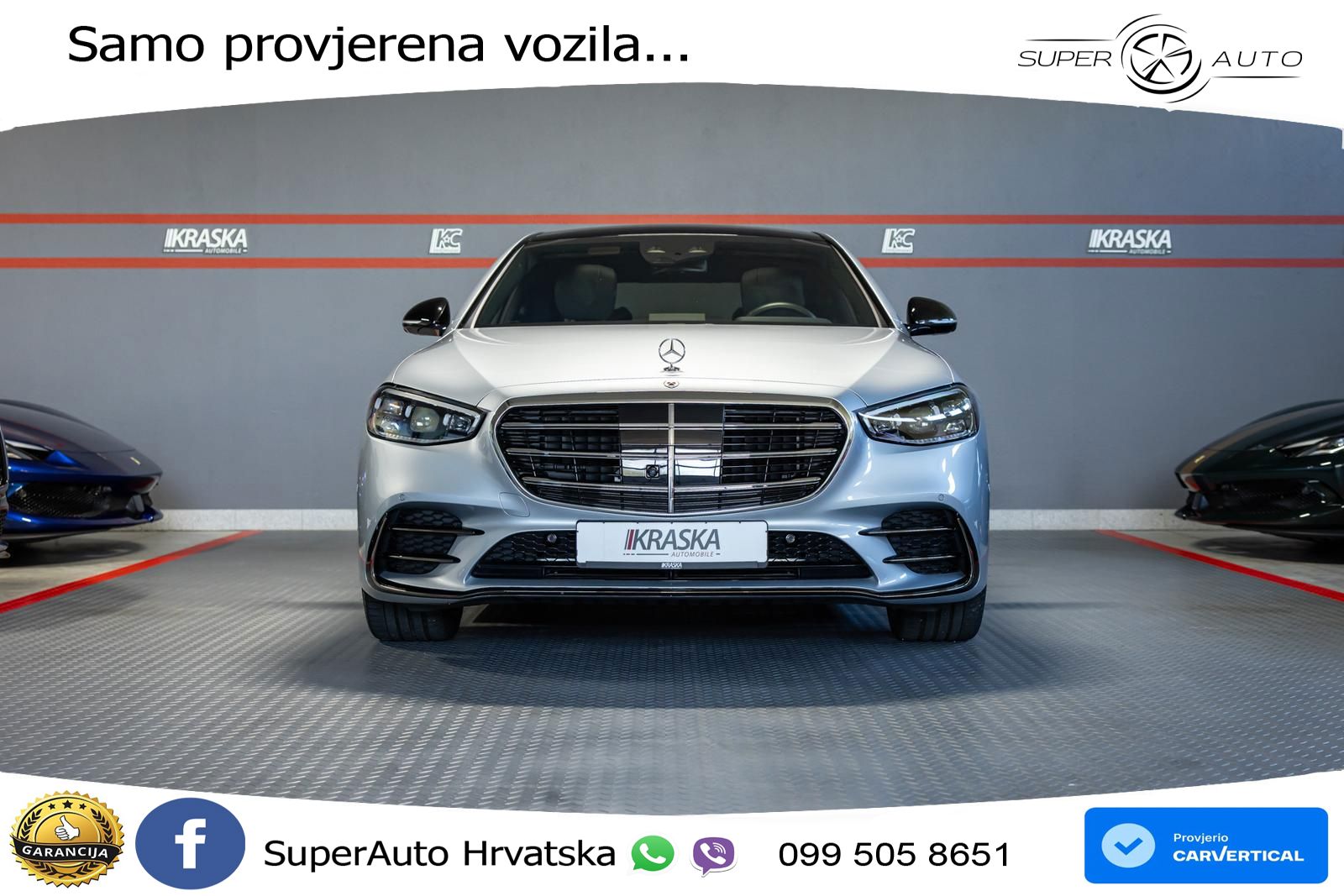 Mercedes S 450e (408 KS) 9G-TRONIC AMG LED+GR SJED+ACC