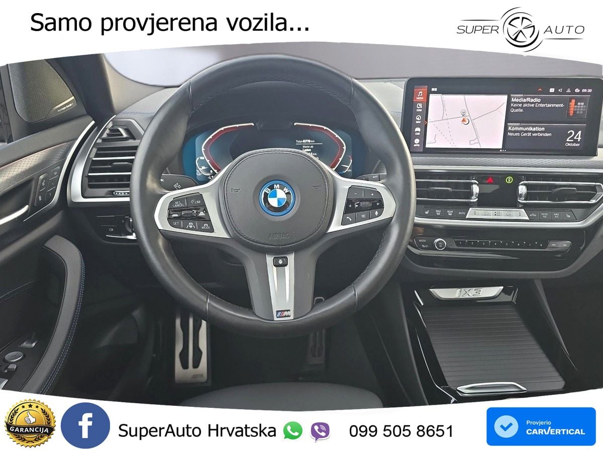 BMW iX3 80 kWh (286 KS) M Sport LED+GR SJED+ACC