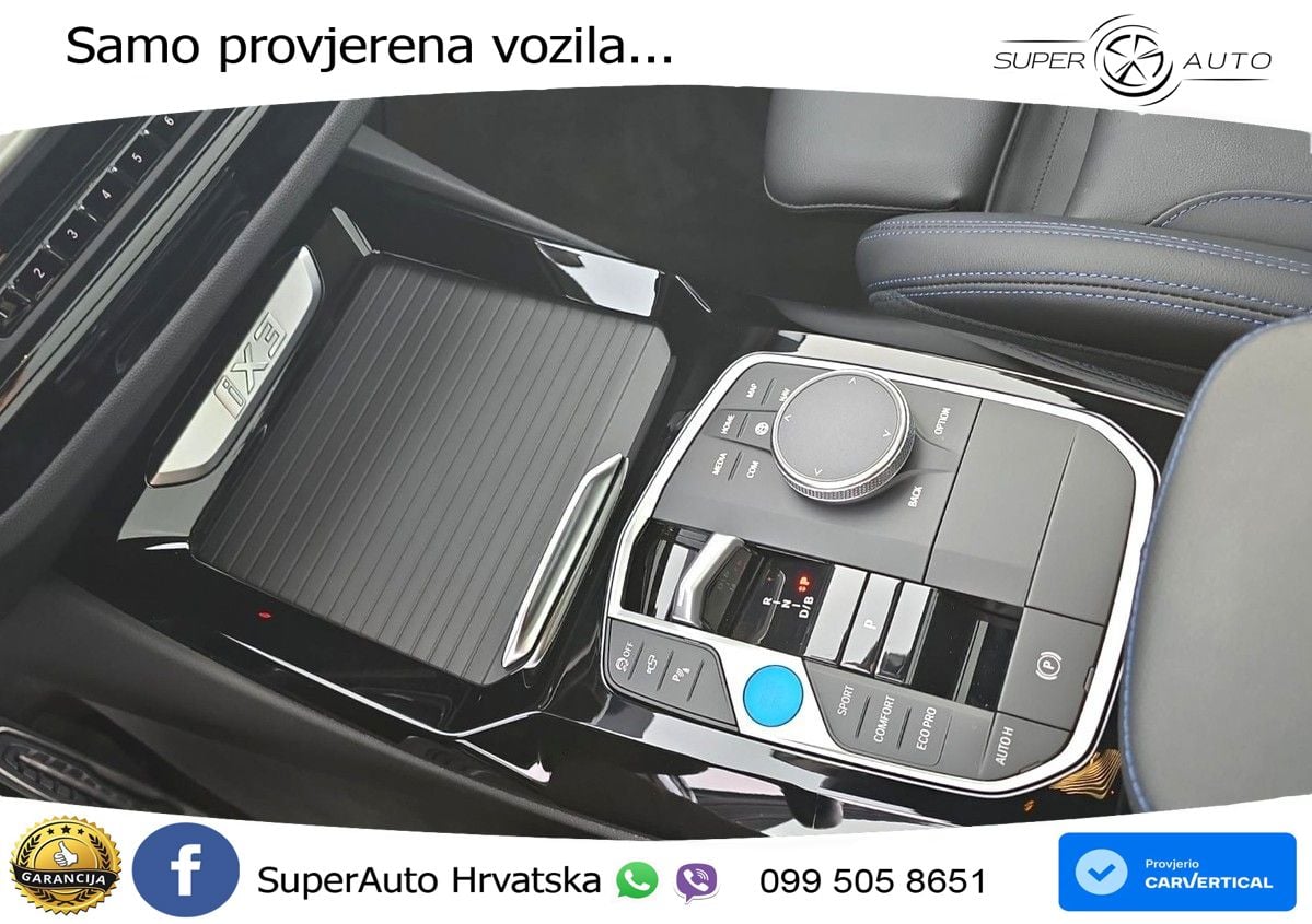 BMW iX3 80 kWh (286 KS) M Sport LED+GR SJED+ACC