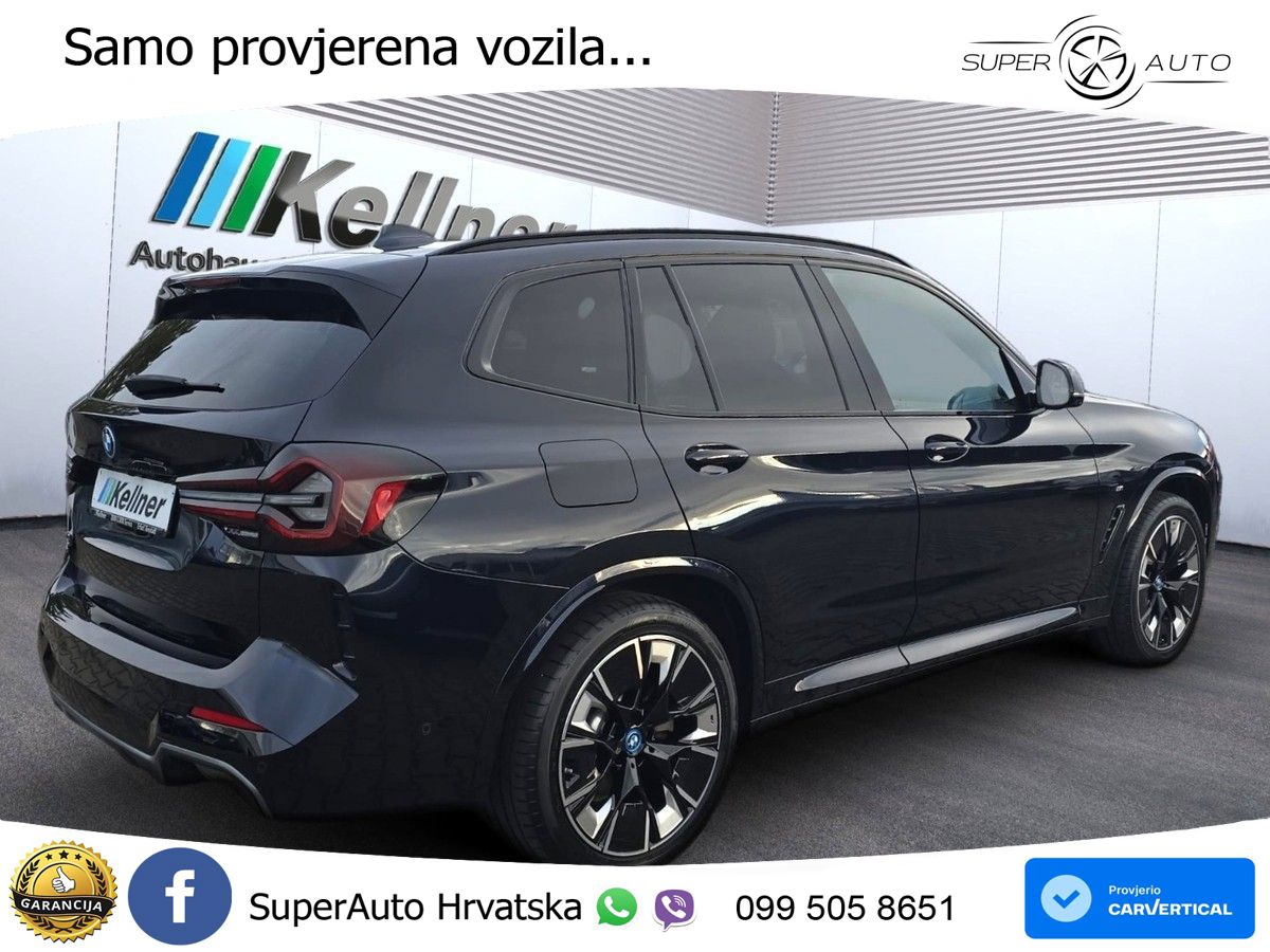 BMW iX3 80 kWh (286 KS) M Sport LED+GR SJED+ACC