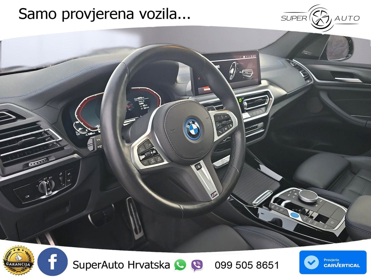 BMW iX3 80 kWh (286 KS) M Sport LED+GR SJED+ACC