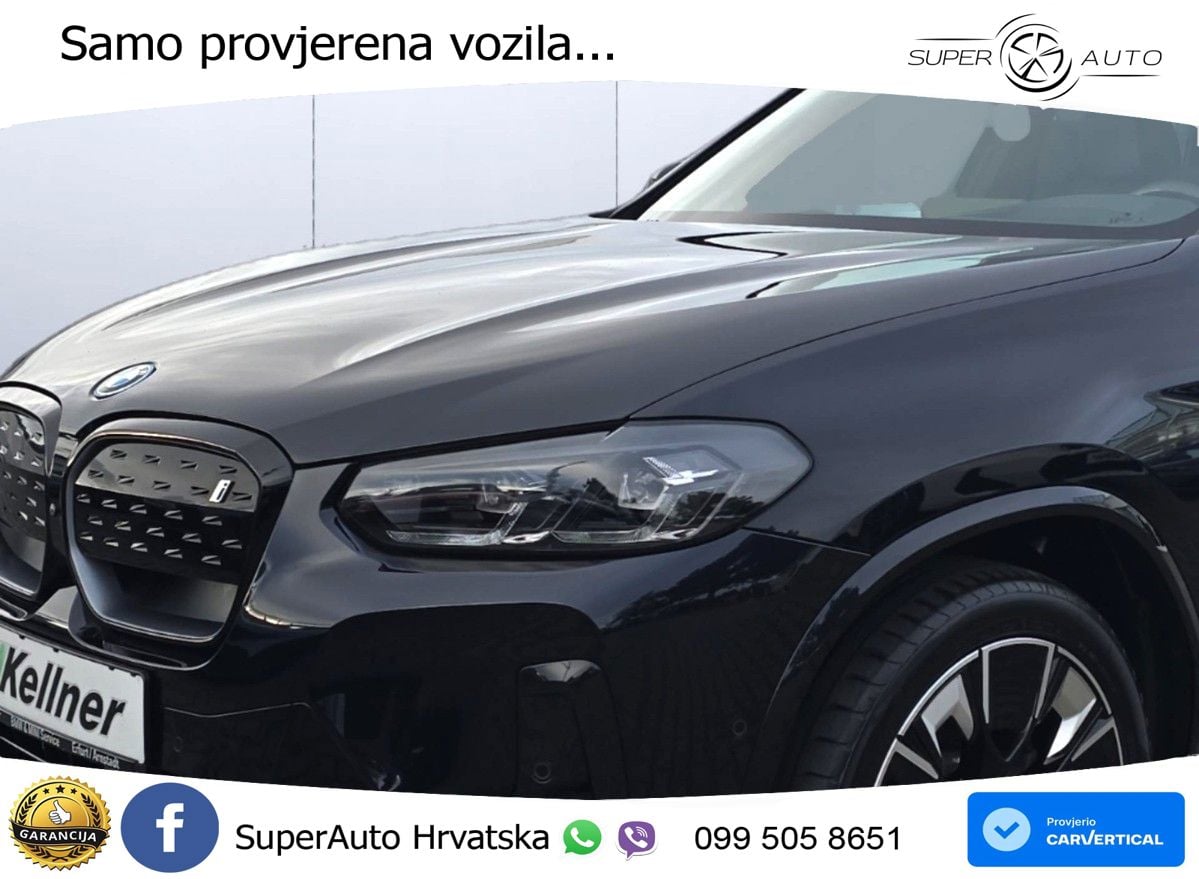 BMW iX3 80 kWh (286 KS) M Sport LED+GR SJED+ACC