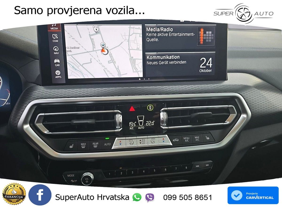 BMW iX3 80 kWh (286 KS) M Sport LED+GR SJED+ACC