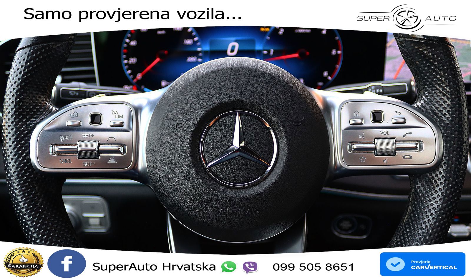Mercedes-Benz GLS GLS 400d 4MATIC G-TRONIC AMG ZRAČNI+ACC+GR SJED+KAM+PANO