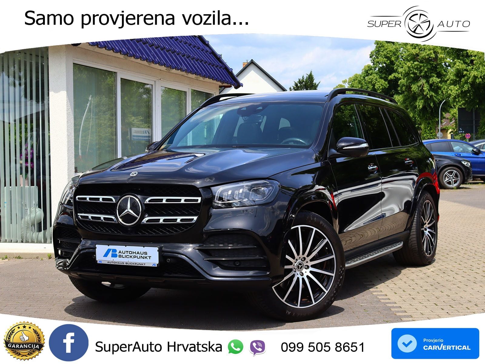 Mercedes-Benz GLS GLS 400d 4MATIC G-TRONIC AMG ZRAČNI+ACC+GR SJED+KAM+PANO