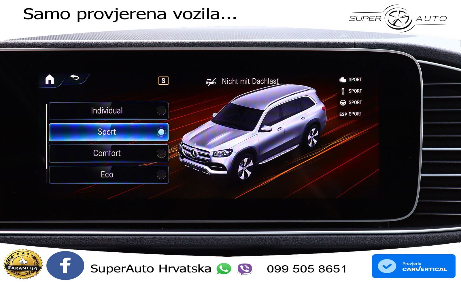 Mercedes-Benz GLS GLS 400d 4MATIC G-TRONIC AMG ZRAČNI+ACC+GR SJED+KAM+PANO