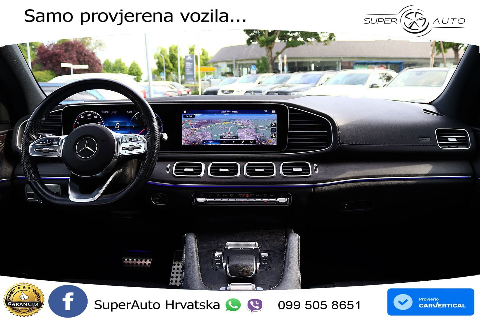 Mercedes-Benz GLS GLS 400d 4MATIC G-TRONIC AMG ZRAČNI+ACC+GR SJED+KAM+PANO