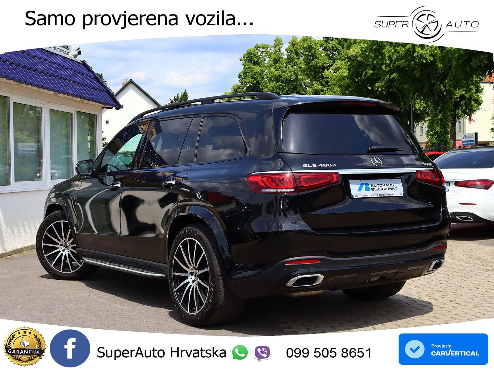 Mercedes-Benz GLS GLS 400d 4MATIC G-TRONIC AMG ZRAČNI+ACC+GR SJED+KAM+PANO