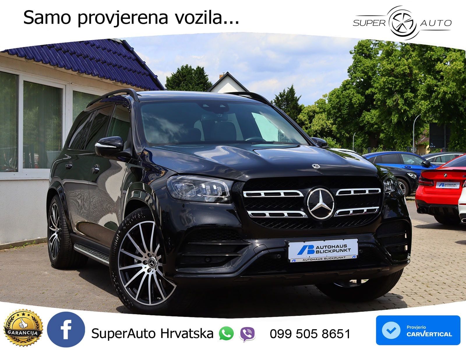 Mercedes-Benz GLS GLS 400d 4MATIC G-TRONIC AMG ZRAČNI+ACC+GR SJED+KAM+PANO
