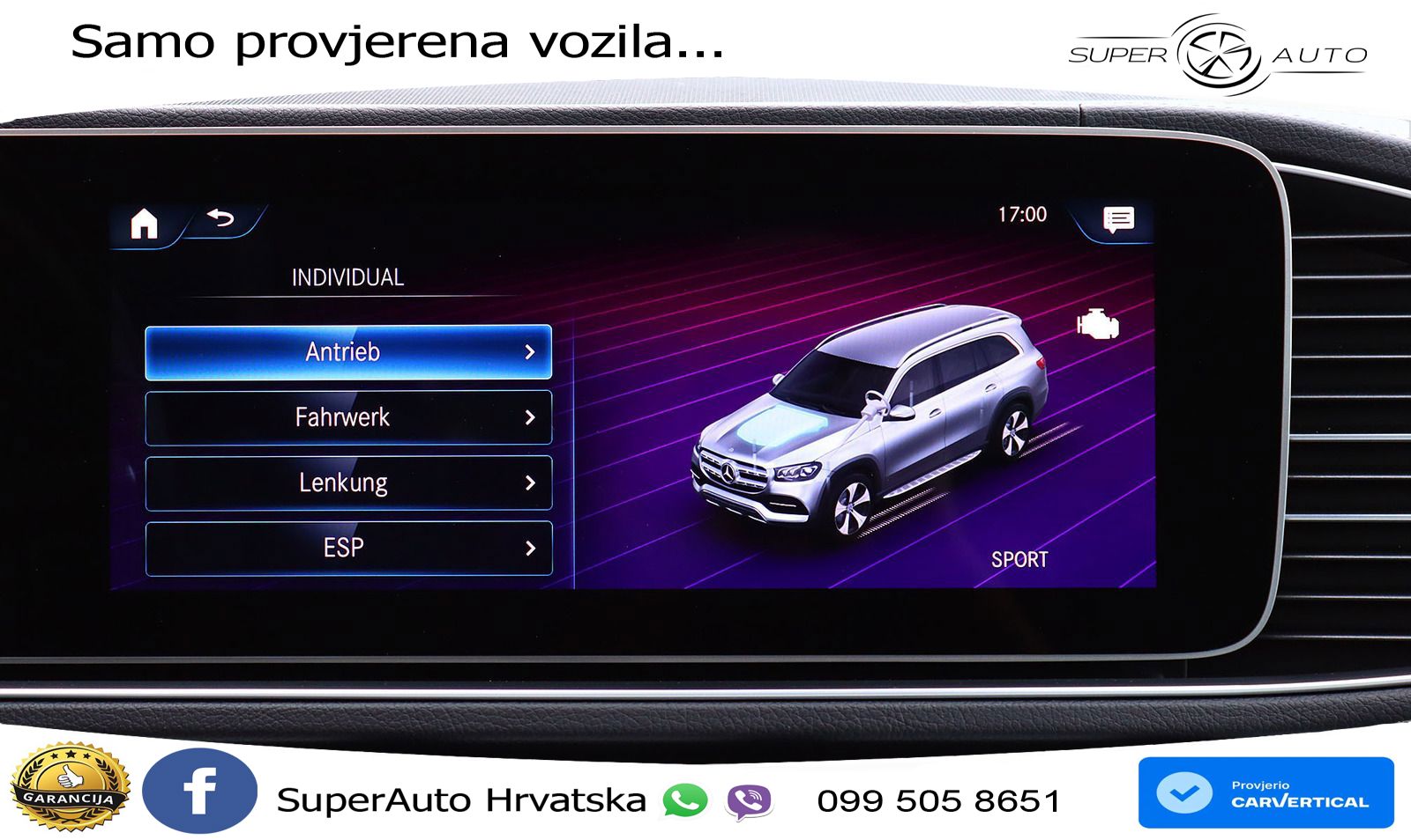 Mercedes-Benz GLS GLS 400d 4MATIC G-TRONIC AMG ZRAČNI+ACC+GR SJED+KAM+PANO