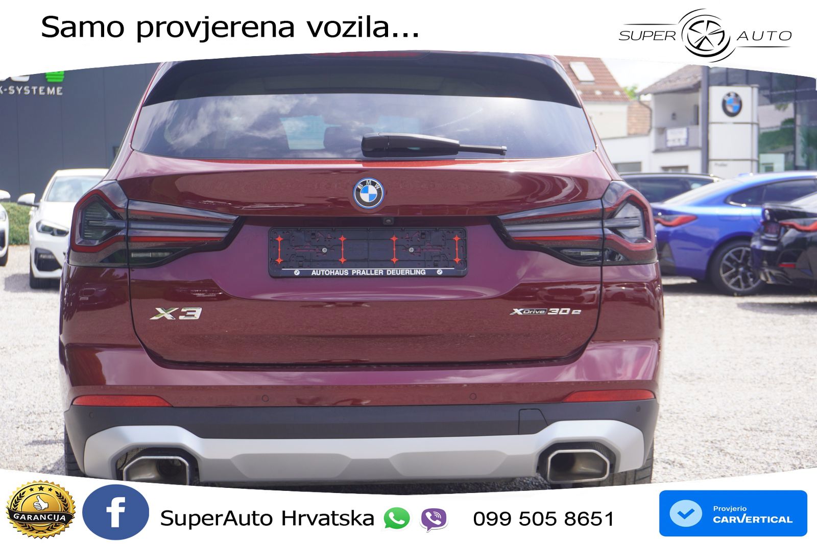 BMW X3 30e xDrive Steptronic ACC+HEAD+GR SJED+360+PANO