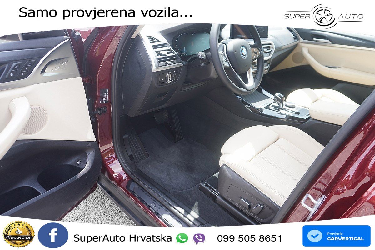 BMW X3 30e xDrive Steptronic ACC+HEAD+GR SJED+360+PANO