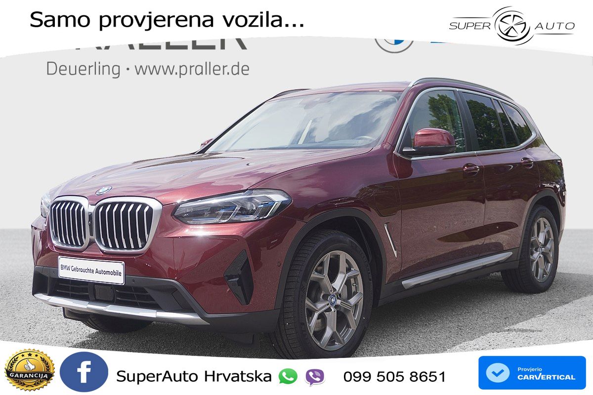 BMW X3 30e xDrive Steptronic ACC+HEAD+GR SJED+360+PANO