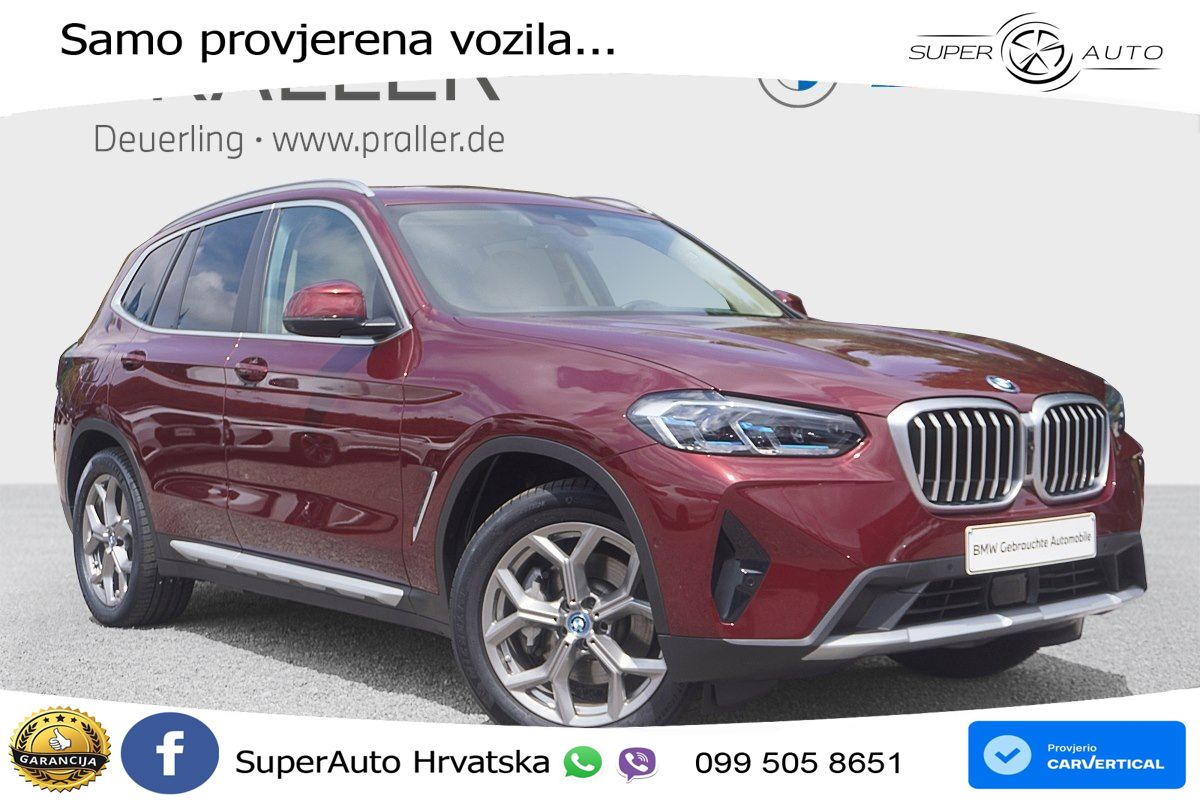 BMW X3 30e xDrive Steptronic ACC+HEAD+GR SJED+360+PANO
