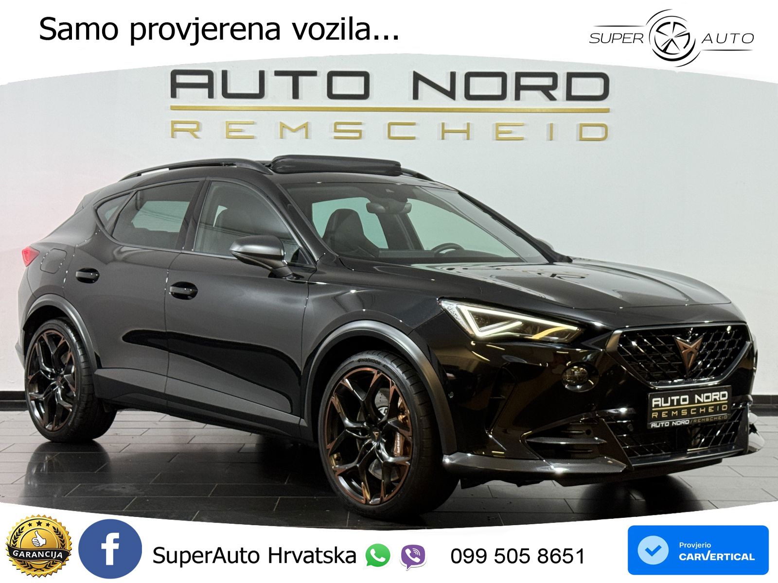 Cupra Formentor VZ5 2.5 TSI (390 KS) 4Drive DSG LED+GR SJED+ACC