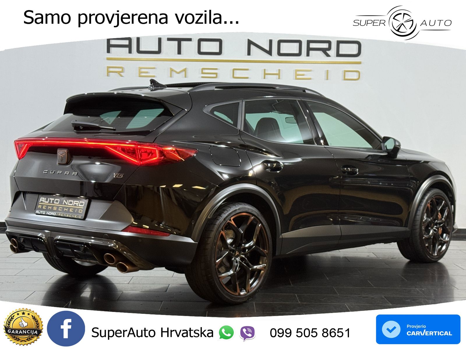 Cupra Formentor VZ5 2.5 TSI (390 KS) 4Drive DSG LED+GR SJED+ACC