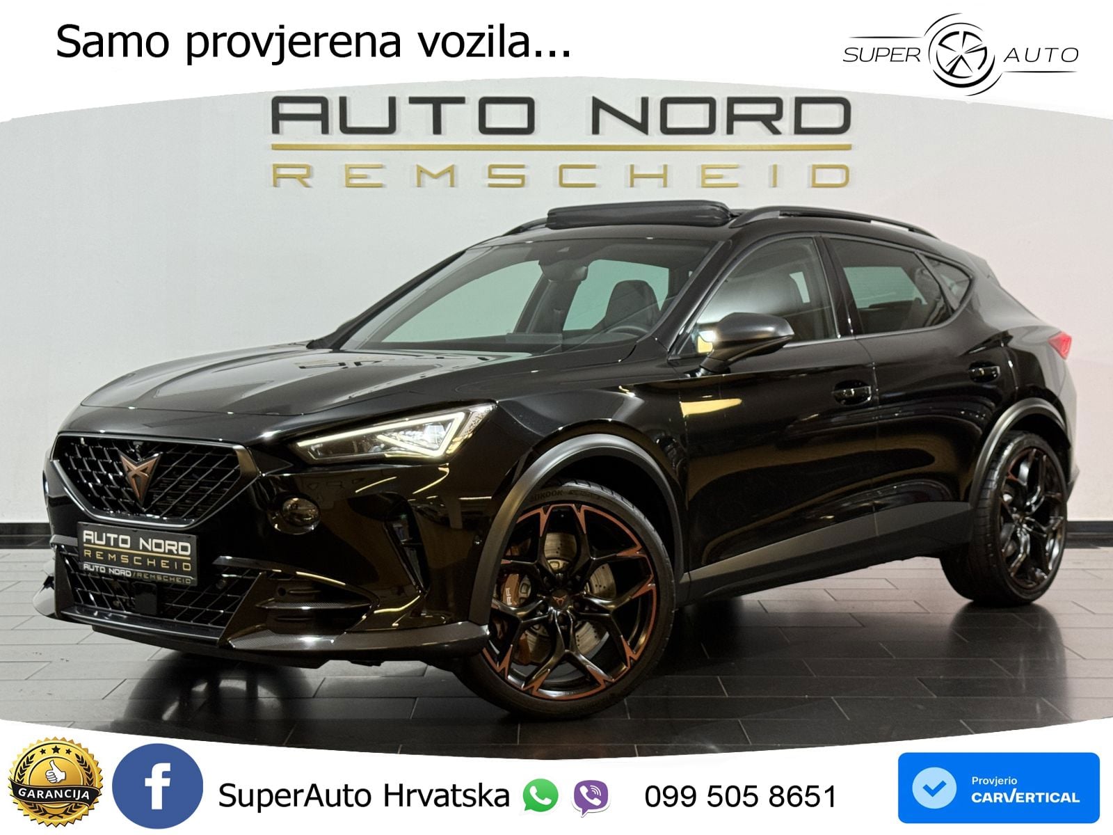 Cupra Formentor VZ5 2.5 TSI (390 KS) 4Drive DSG LED+GR SJED+ACC