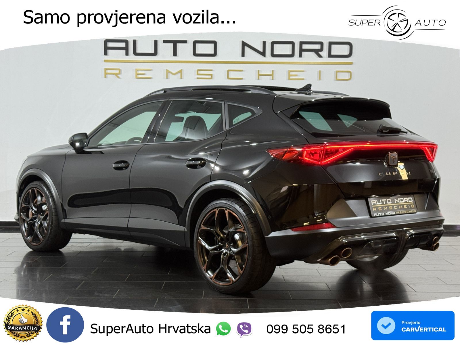 Cupra Formentor VZ5 2.5 TSI (390 KS) 4Drive DSG LED+GR SJED+ACC