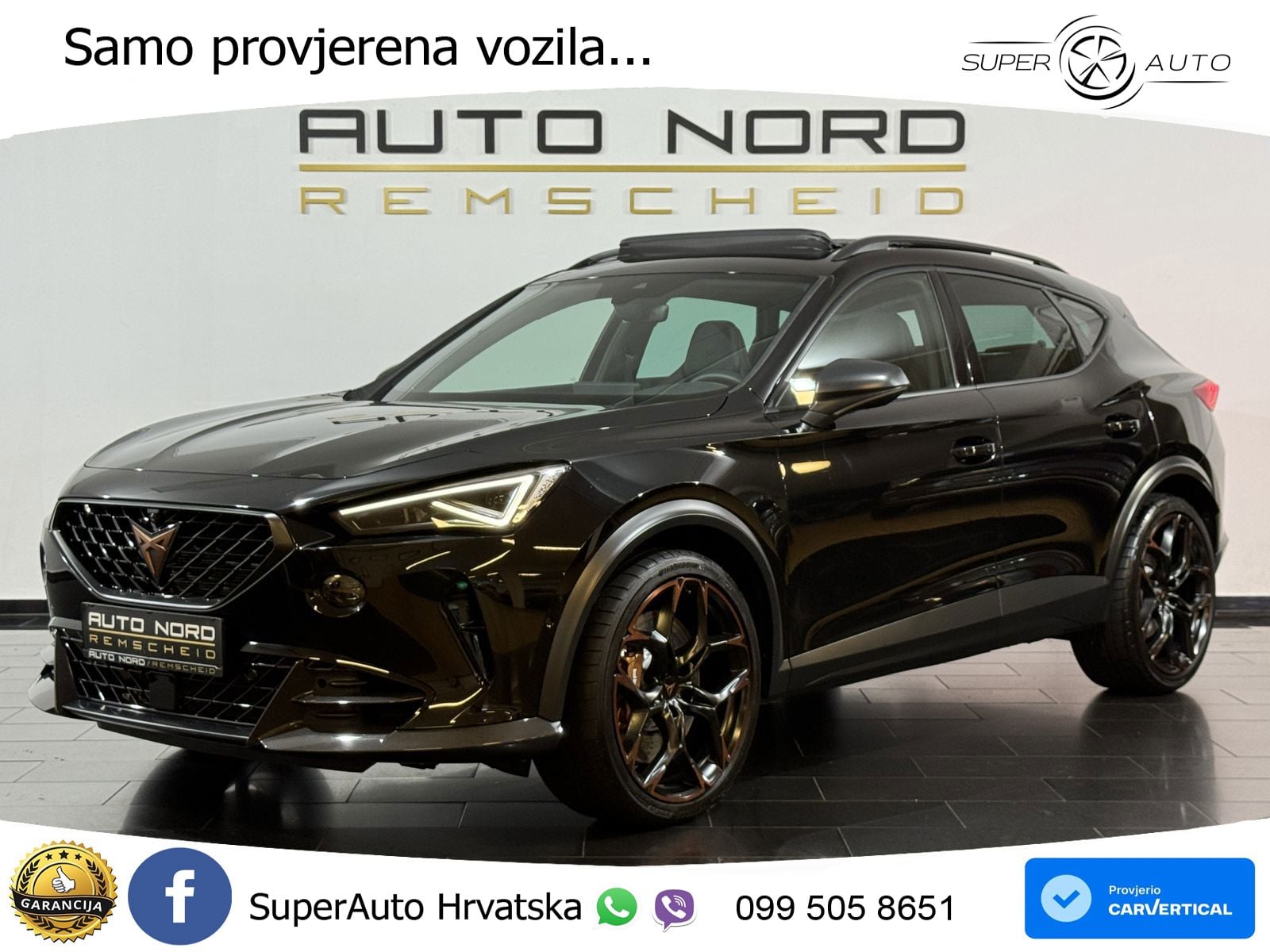 Cupra Formentor VZ5 2.5 TSI (390 KS) 4Drive DSG LED+GR SJED+ACC