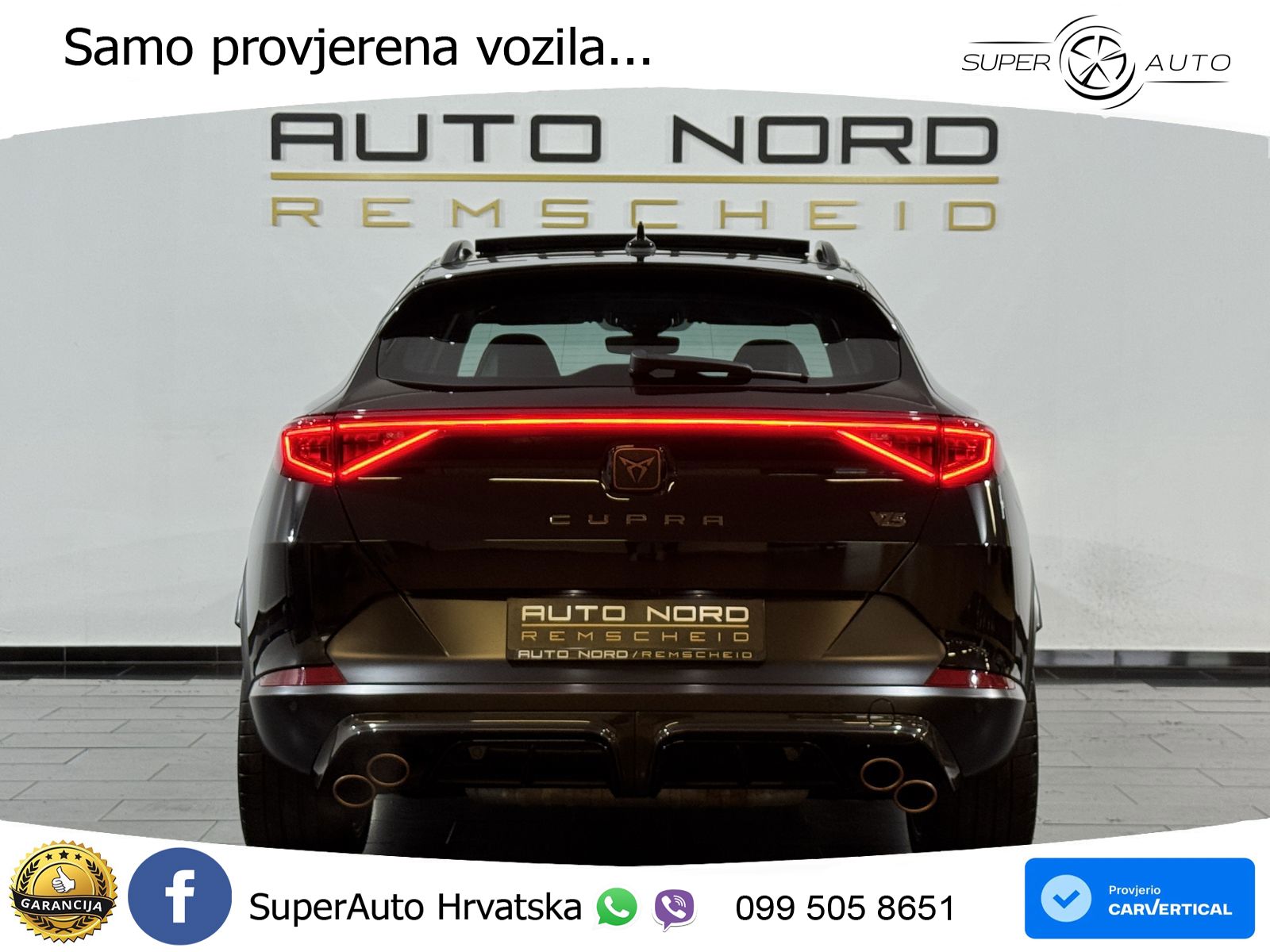 Cupra Formentor VZ5 2.5 TSI (390 KS) 4Drive DSG LED+GR SJED+ACC