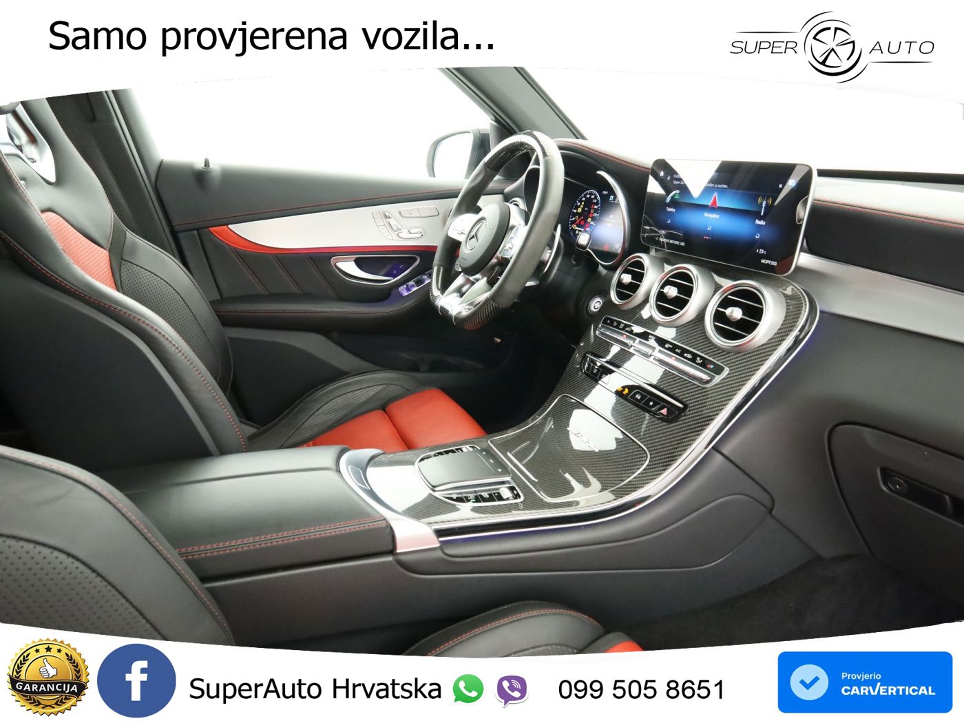 Mercedes AMG GLC 63 S V8 (510 KS) 4MATIC+ MCT ACC+HEAD+4xGR SJED+360+PANO