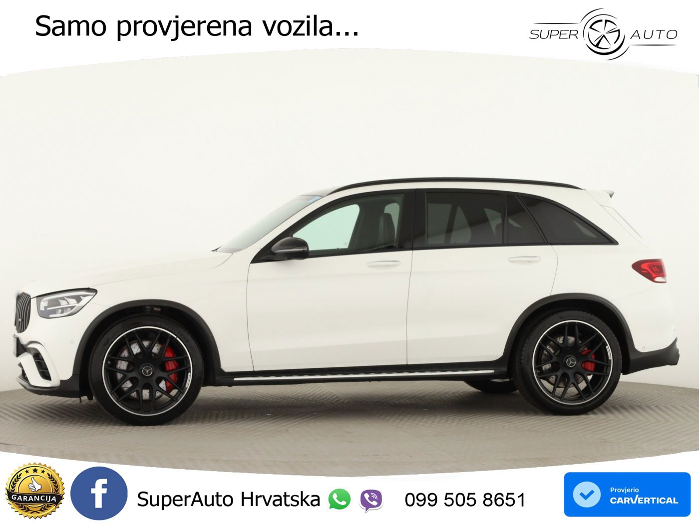 Mercedes AMG GLC 63 S V8 (510 KS) 4MATIC+ MCT ACC+HEAD+4xGR SJED+360+PANO