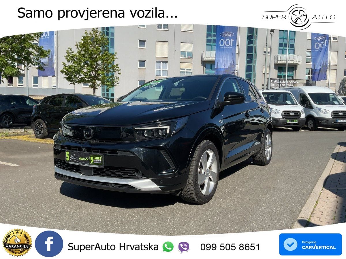 Opel Grandland 1.2i Turbo (130 KS) Automatic Elegance LED+GR SJED+ACC