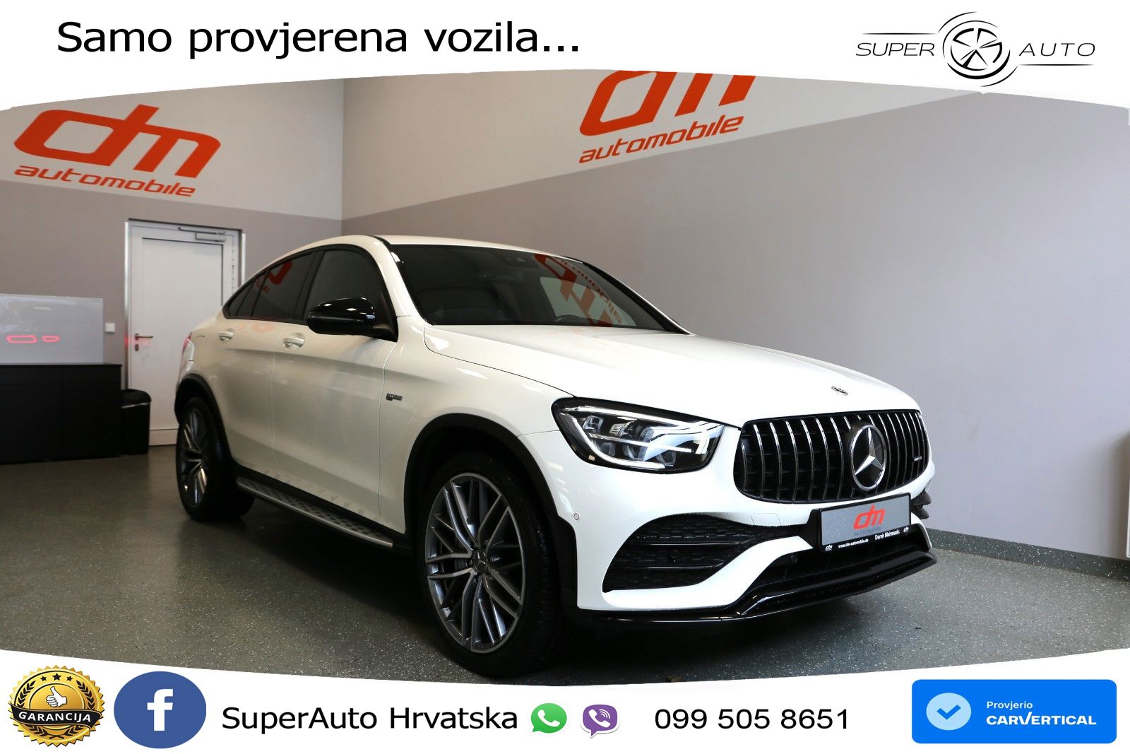 Mercedes GLC Coupe AMG 43 V6 (390 KS) 4MATIC TCT LED+ACC