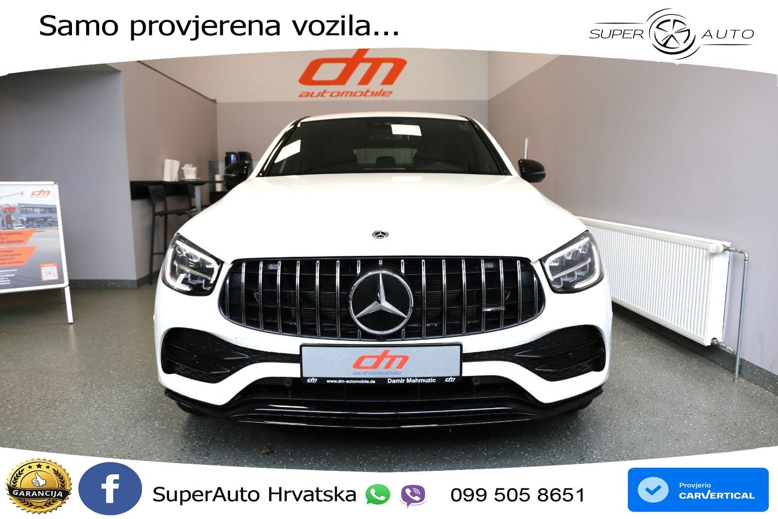 Mercedes GLC Coupe AMG 43 V6 (390 KS) 4MATIC TCT LED+ACC